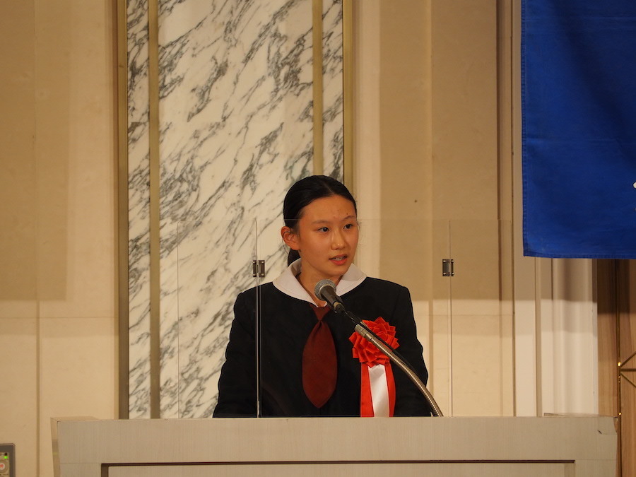 中学生の作文朗読